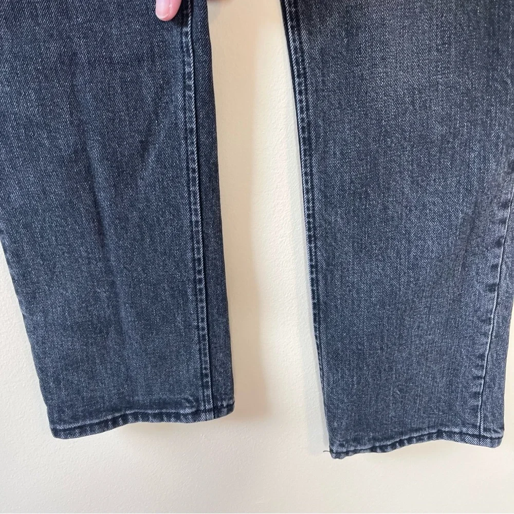 Rag & Bone Ankle Cigarette Jean in Black BK Bunnys Denim Size 26